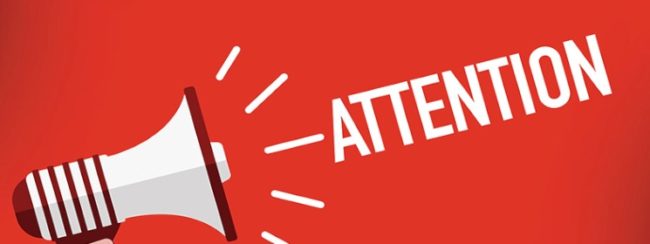 attention